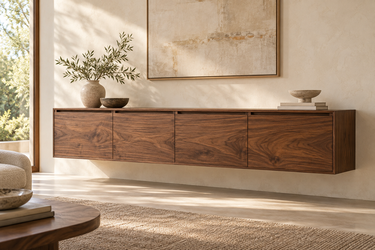 Representative design concept — Masterworks — Wall Cabinets & Storage