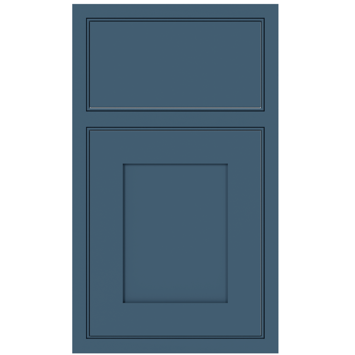 Artisan inset cabinet door and drawer front in Springhouse finish on hard maple