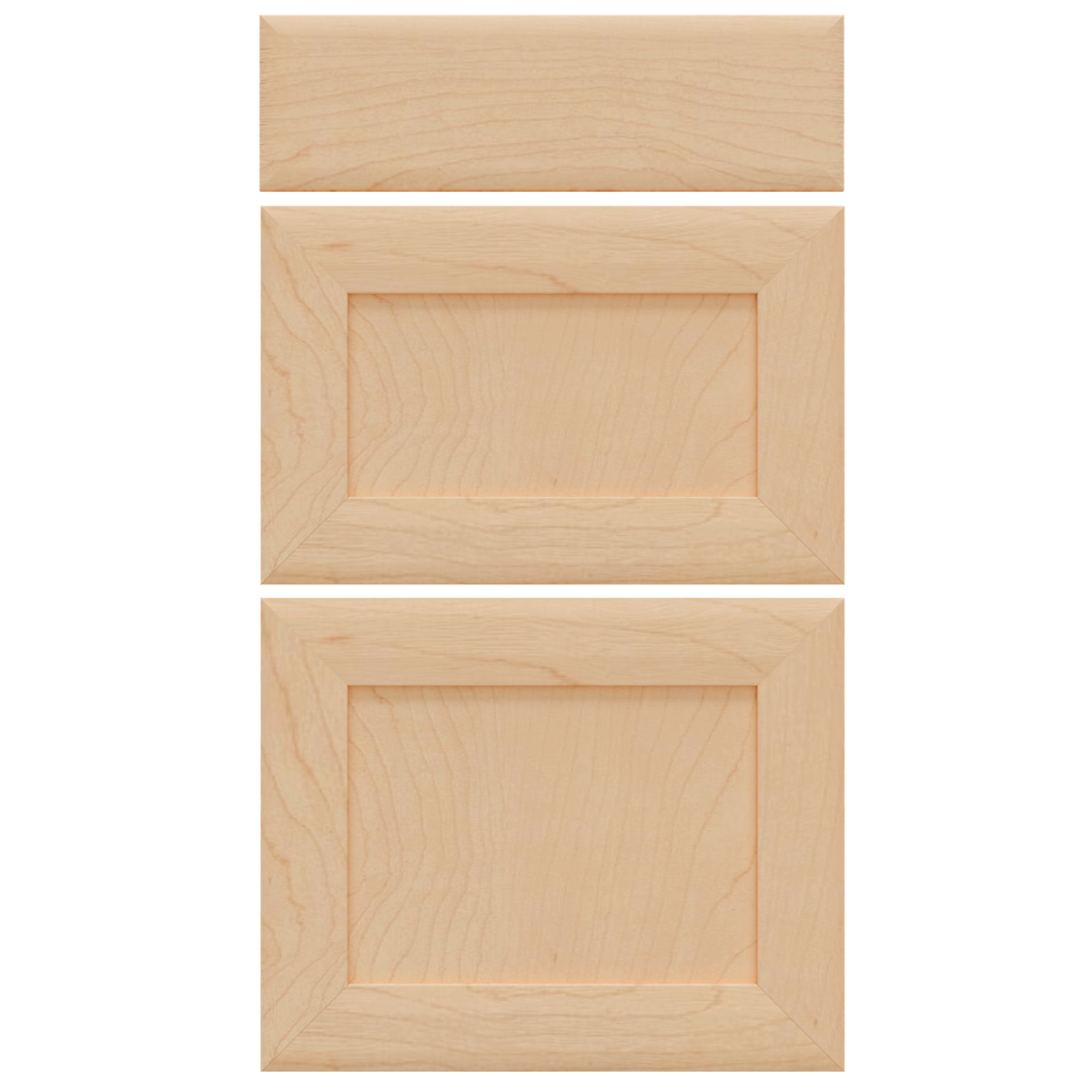 California cabinet drawer front arrangement
