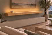 Natural Clear Alder floating shelf — Top Front LED-ready — Rubio Monocoat Pure