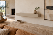 30 × 8 × 4 inch Universal Khaki SW 6150 painted floating shelf, standard mount, unlit