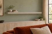66 × 8 × 3 inch Universal Khaki SW 6150 painted floating shelf, standard mount, unlit