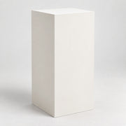 Painted Display Pedestal in Snowbound SW 7004; representative color rendering.