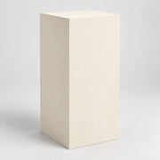 Painted Display Pedestal in Creamy SW 7012; representative color rendering.