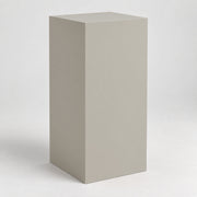 Painted Display Pedestal in Mindful Gray SW 7016; representative color rendering.