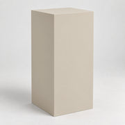 Painted Display Pedestal in Accessible Beige SW 7036; representative color rendering.