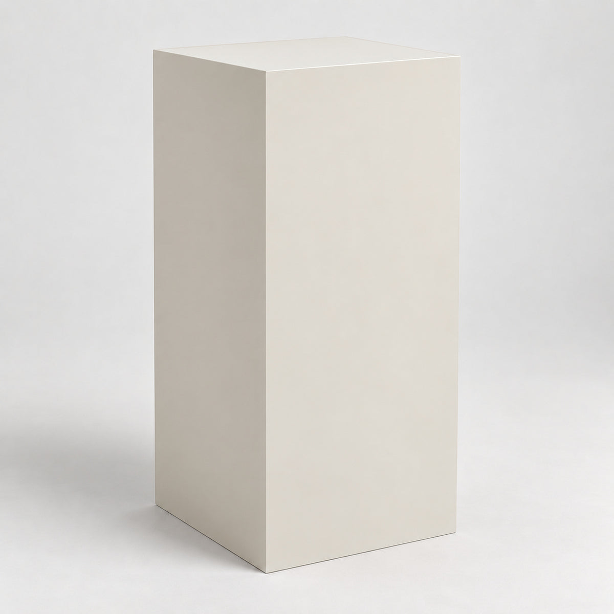 Painted Display Pedestal in City Loft SW 7631; representative color rendering.