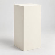 Painted Display Pedestal in Shell White SW 8917; representative color rendering.