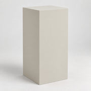 Painted Display Pedestal in Gossamer Veil SW 9165; representative color rendering.